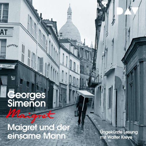 Hoerbuch Maigret und der einsame Mann - Georges Simenon - Walter Kreye