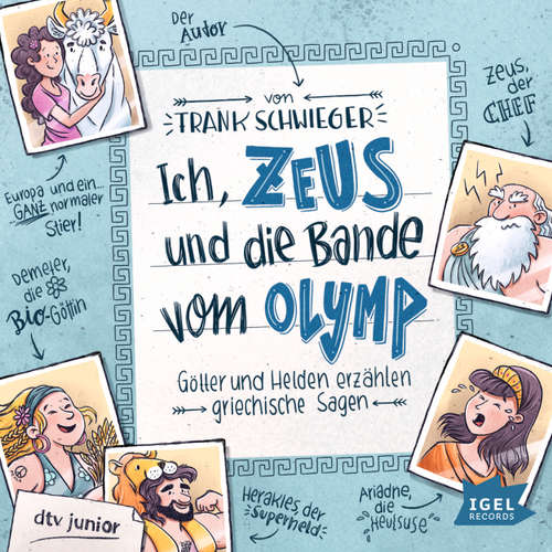 Hoerbuch Ich, Zeus, und die Bande vom Olymp. Götter und Helden erzählen griechische Sagen - Frank Schwieger - Friedhelm Ptok Hoerbuch Ich, Zeus, und die Bande vom Olymp. Götter und Helden erzählen griechische Sagen - Frank Schwieger - Friedhelm Ptok