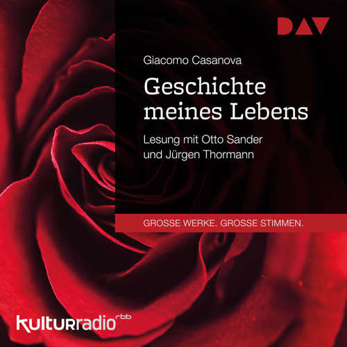 Hoerbuch Geschichte meines Lebens - Giacomo Casanova - Otto Sander Hoerbuch Geschichte meines Lebens - Giacomo Casanova - Otto Sander