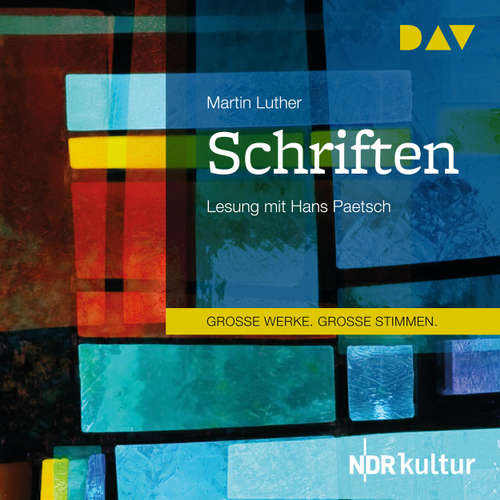 Hoerbuch Schriften - Martin Luther - Hans Paetsch Hoerbuch Schriften - Martin Luther - Hans Paetsch