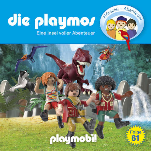 Hoerbuch Die Playmos - Das Original Playmobil Hörspiel, Folge 61: Eine Insel voller Abenteuer - Simon X. Rost - Gerrit Schmidt-Foß