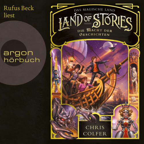 Hoerbuch Die Macht der Geschichten - Land of Stories - Das magische Land 5 - Chris Colfer - Rufus Beck