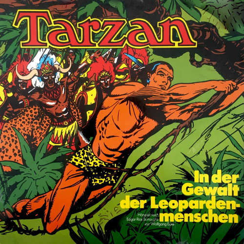 Hoerbuch Tarzan, Folge 5: In der Gewalt der Leopardenmenschen - Edgar Rice Burroughs - Wolfgang Reinsch