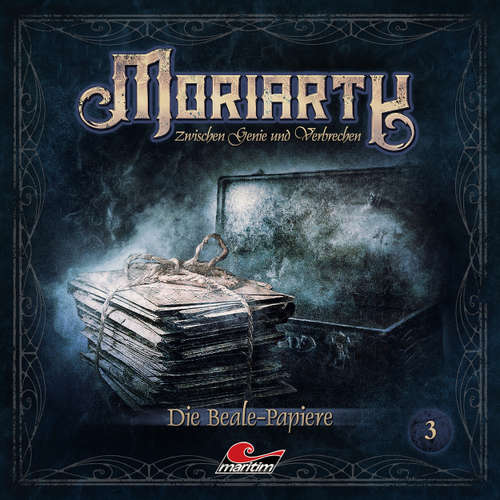 Hoerbuch Moriarty, Folge 3: Die Beale-Papiere - Marc Freund - Andreas Fröhlich