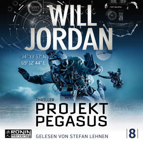 Hoerbuch Ryan Drake, Band 8: Projekt Pegasus - Will Jordan - Stefan Lehnen