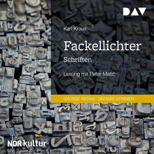 Hoerbuch Fackellichter. Schriften - Karl Kraus - Peter Mati?