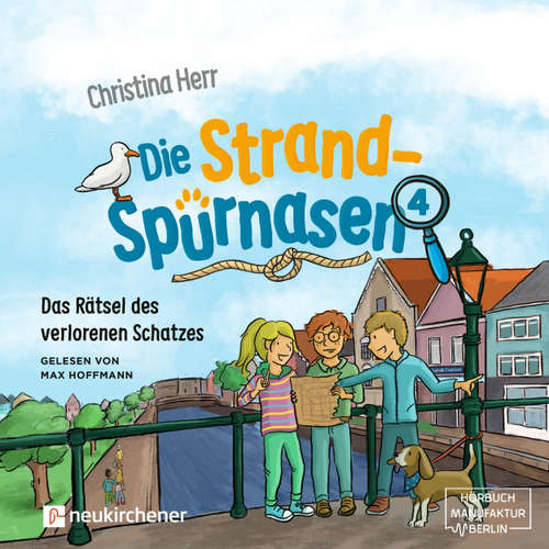 Hoerbuch Das Rätsel des verlorenen Schatzes - Die Strandspürnasen, Band 4 - Christina Herr - Max Hoffmann