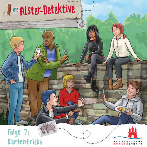 Hoerbuch Die Alster-Detektive, Folge 7: Kartentricks - Katrin Wiegand - Shirin Westenfelder Hoerbuch Die Alster-Detektive, Folge 7: Kartentricks - Katrin Wiegand - Shirin Westenfelder