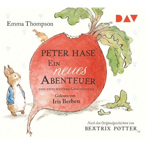 Hoerbuch Peter Hase - Ein neues Abenteuer und zwei weitere Geschichten (Lesung mit Musik) - Emma Thompson - Diverse Sprecher Hoerbuch Peter Hase - Ein neues Abenteuer und zwei weitere Geschichten (Lesung mit Musik) - Emma Thompson - Diverse Sprecher