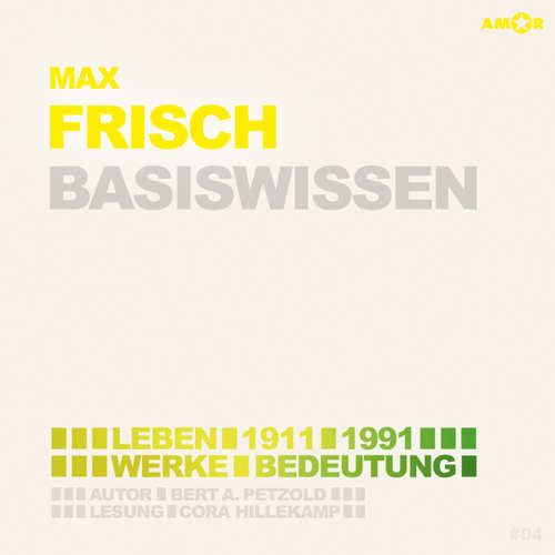 Hoerbuch Max Frisch (1911-1991) Basiswissen - Leben, Werk, Bedeutung (Ungekürzt) - Bert Alexander Petzold - Cora Hillekamp