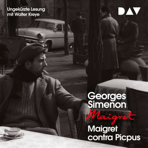 Hoerbuch Maigret contra Picpus - Georges Simenon - Walter Kreye