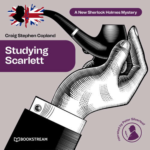 Audiobook Studying Scarlett - A New Sherlock Holmes Mystery, Episode 1 - Sir Arthur Conan Doyle - Peter Silverleaf