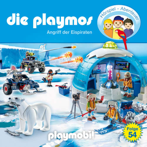 Hoerbuch Die Playmos - Das Original Playmobil Hörspiel, Folge 54: Angriff der Eispiraten - David Bredel - Gerrit Schmidt-Foß Hoerbuch Die Playmos - Das Original Playmobil Hörspiel, Folge 54: Angriff der Eispiraten - David Bredel - Gerrit Schmidt-Foß
