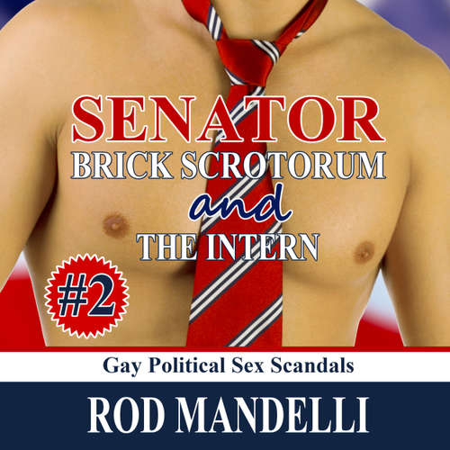Audiobook Senator Brick Scrotorum and the Intern - Gay Political Sex Scandals, book 2 - Rod Mandelli - Kirk Hall