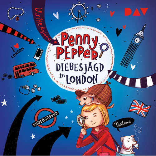 Hoerbuch Diebesjagd in London - Penny Pepper, Teil 7 - Ulrike Rylance - Luisa Wietzorek