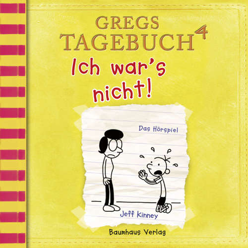 Hoerbuch Gregs Tagebuch, 4: Ich war's nicht! (Hörspiel) - Jeff Kinney - Marco Eßer Hoerbuch Gregs Tagebuch, 4: Ich war's nicht! (Hörspiel) - Jeff Kinney - Marco Eßer