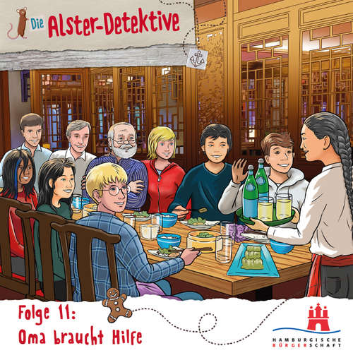 Hoerbuch Die Alster-Detektive, Folge 11: Oma braucht Hilfe - Katrin Wiegand - Daniel Claus