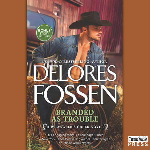 Audiobook Branded as Trouble - A Wrangler's Creek Novel, Book 3 - Delores Fossen - Adam James Conner