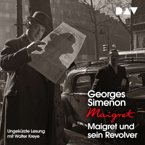 Hoerbuch Maigret und sein Revolver, 40 - Georges Simenon - Walter Kreye