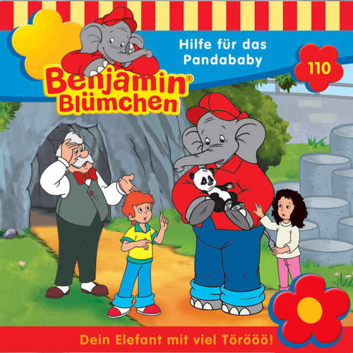 Hoerbuch Benjamin Blümchen, Folge 110: Hilfe für das Pandababy - Vincent Andreas - Jürgen Kluckert