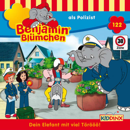 Hoerbuch Benjamin Blümchen, Folge 122: Benjamin als Polizist - Vincent Andreas - Jürgen Kluckert