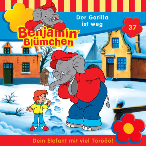 Hoerbuch Benjamin Blümchen, Folge 37: Der Gorilla ist weg - Elfie Donnelly - Edgar Ott