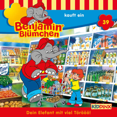 Hoerbuch Benjamin Blümchen, Folge 39: Benjamin kauft ein - Elfie Donnelly - Edgar Ott