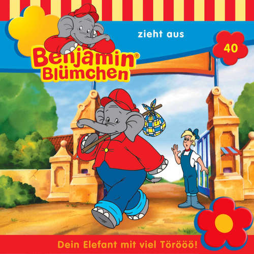 Hoerbuch Benjamin Blümchen, Folge 40: Benjamin zieht aus - Elfie Donnelly - Edgar Ott