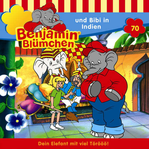 Hoerbuch Benjamin Blümchen, Folge 70: Benjamin und Bibi in Indien - Ulli Herzog - Edgar Ott