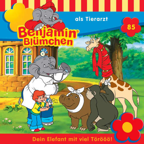 Hoerbuch Benjamin Blümchen, Folge 85: Benjamin als Tierarzt - Ulli Herzog - Jürgen Kluckert