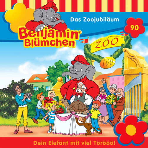 Hoerbuch Benjamin Blümchen, Folge 90: Das Zoojubiläum - Ulli Herzog - Jürgen Kluckert