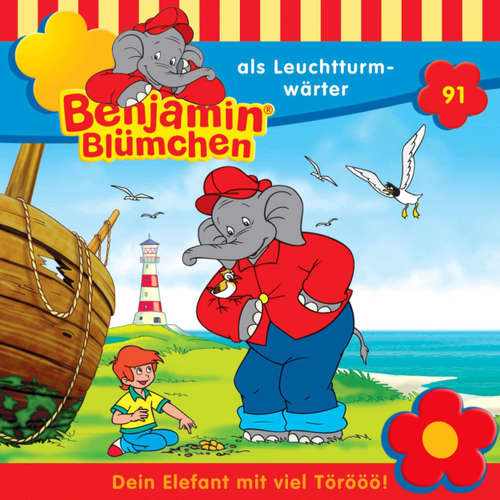 Hoerbuch Benjamin Blümchen, Folge 91: Benjamin als Leuchtturmwärter - Ulli Herzog - Jürgen Kluckert