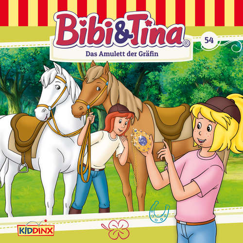 Hoerbuch Bibi & Tina, Folge 54: Das Amulett der Gräfin - Nelly Sand - Susanna Bonasewicz