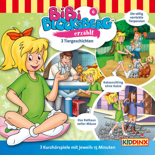 Hoerbuch Bibi Blocksberg, Bibi erzählt, Folge 6: Tiergeschichten - Klaus-P. Weigand - Susanna Bonasewicz
