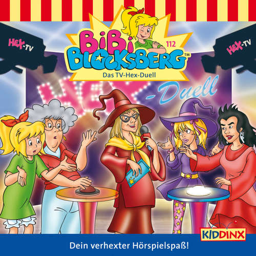 Hoerbuch Bibi Blocksberg, Folge 112: Das TV-Hex-Duell - Klaus-P. Weigand - Susanna Bonasewicz