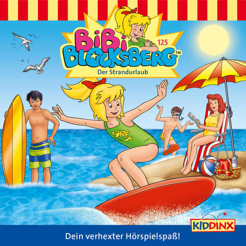 Hoerbuch Bibi Blocksberg, Folge 125: Der Strandurlaub - Klaus-P. Weigand - Susanna Bonasewicz