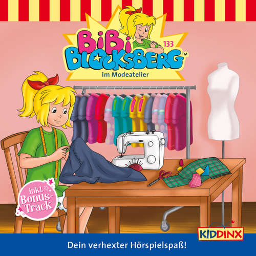 Hoerbuch Bibi Blocksberg, Folge 133: Im Modeatelier - Klaus-P. Weigand - Susanna Bonasewicz