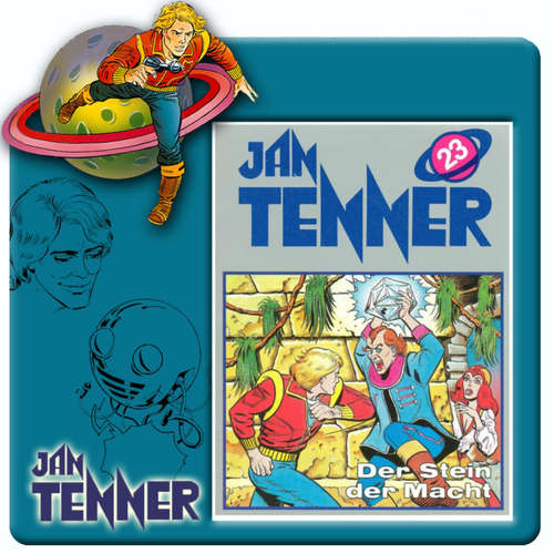 Hoerbuch Jan Tenner, Folge 23: Der Stein der Macht - Kevin Hayes - Lutz Riedel