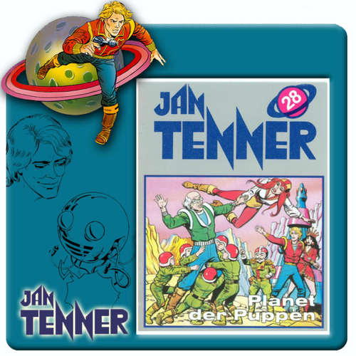 Hoerbuch Jan Tenner, Folge 28: Planet der Puppen - Kevin Hayes - Lutz Riedel