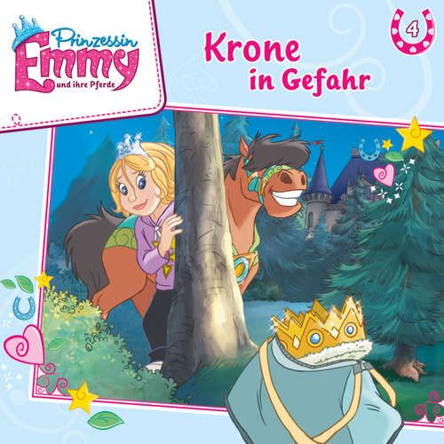 Hoerbuch Prinzessin Emmy und ihre Pferde, Folge 4: Krone in Gefahr - Vincent Andreas - Friedel Morgenstern