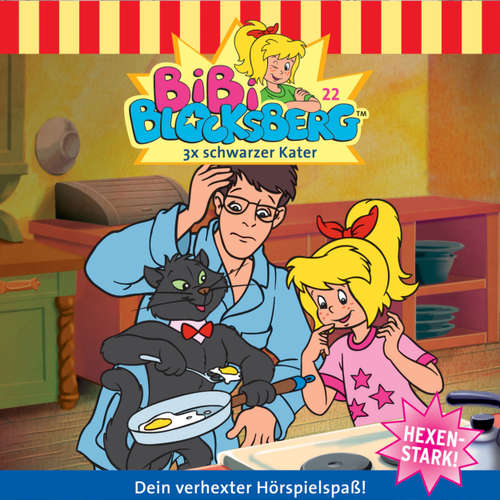 Hoerbuch Bibi Blocksberg, Folge 22: 3x schwarzer Kater - Elfie Donnelly - Susanna Bonasewicz