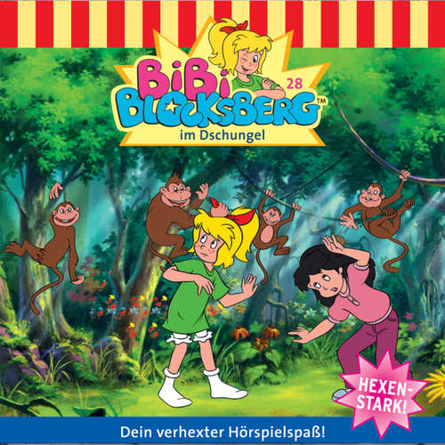 Hoerbuch Bibi Blocksberg, Folge 28: Bibi im Dschungel - Elfie Donnelly - Susanna Bonasewicz