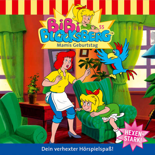 Hoerbuch Bibi Blocksberg, Folge 55: Mamis Geburtstag - Ulli Herzog - Susanna Bonasewicz