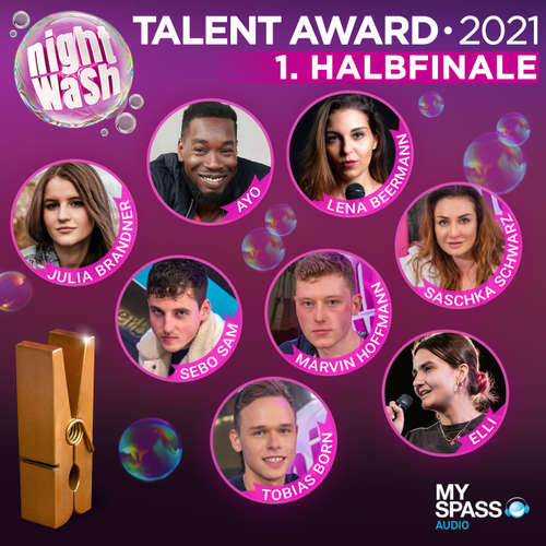 Hoerbuch NightWash Talent Award 2021 - 1. Halbfinale - Simon Stäblein - Saschka Schwarz