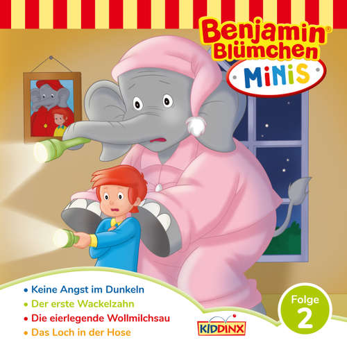 Hoerbuch Benjamin Blümchen, Benjamin Minis, Folge 2: Keine Angst im Dunkeln - Vincent Andreas - Jürgen Kluckert