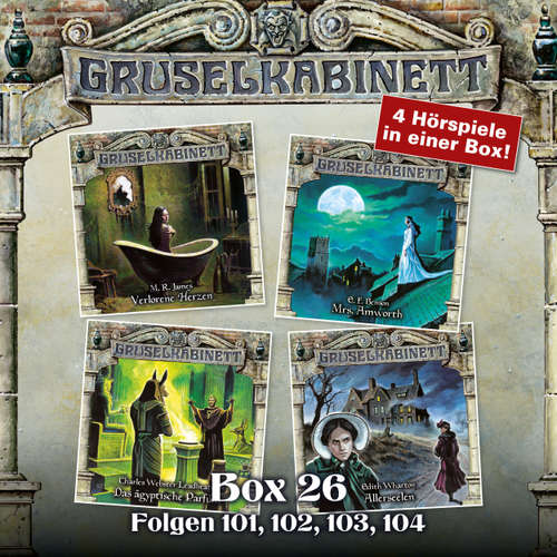 Hoerbuch Gruselkabinett, Box 26: Folgen 101, 102, 103, 104 - M.R. James - Timmo Niesner