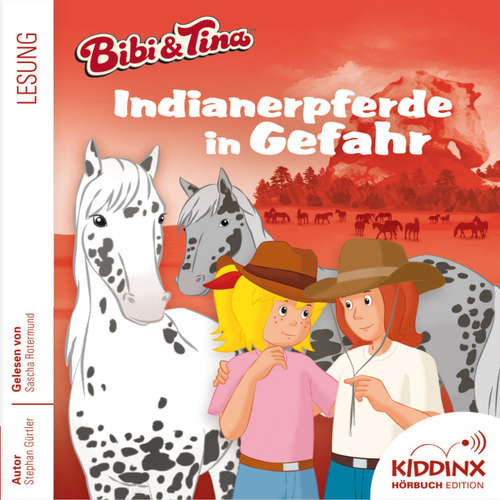 Hoerbuch Indianerpferde in Gefahr - Bibi & Tina - Hörbuch, Folge 6 - Stephan Gürtler - Sascha Rotermund