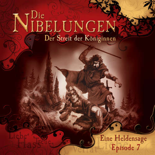 Hoerbuch Die Nibelungen, Folge 7: Der Streit der Königinnen - Jürgen Knop - Lutz Riedel