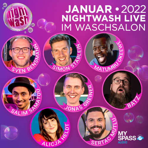 Hoerbuch NightWash, Aus dem Waschsalon - Januar 2022 (Live) - Simon Stäblein - Simon Stäblein