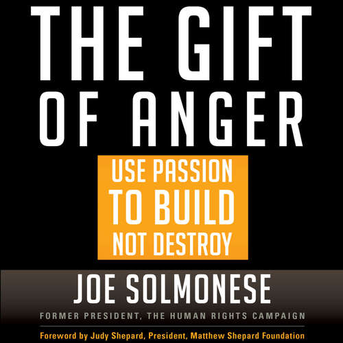 Audiobook The Gift of Anger - Use Passion to Build Not Destroy - Joe Solmonese - Tom Dheere